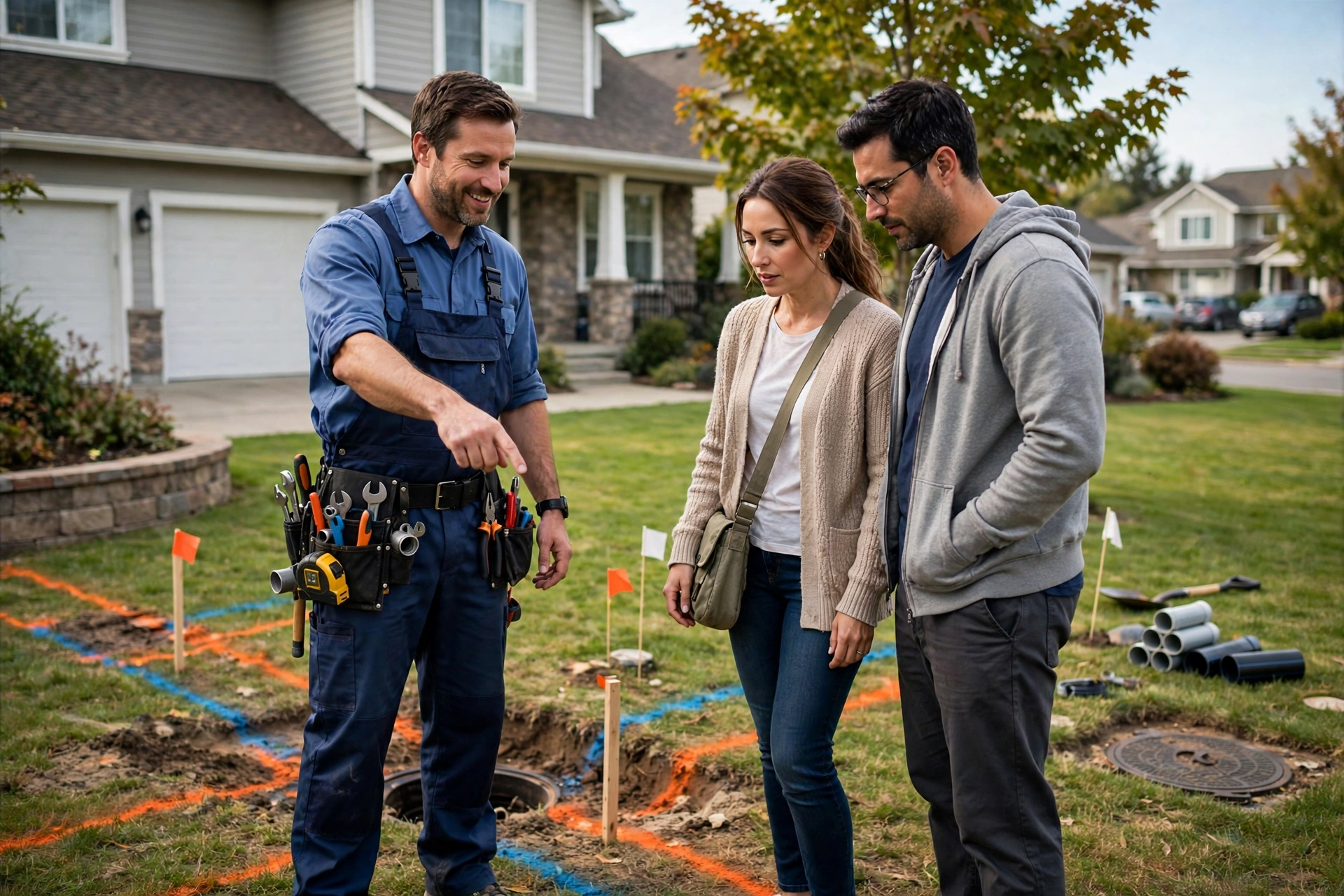 Upfront written sewer repair estimate in Cherry Tree Park, Southaven, MS