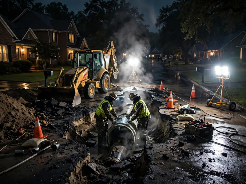combo emergency sewer repair in brentwood estates 38671