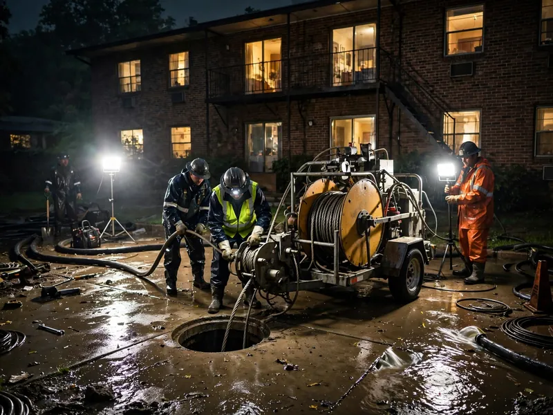combo emergency sewer repair in carriage hills 38671