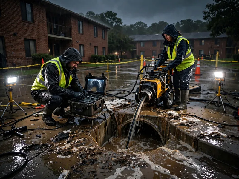 combo emergency sewer repair in highlands 38671
