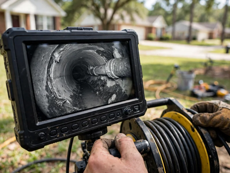 combo sewer camera inspection in bridgemoore 38651