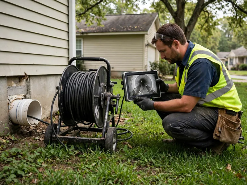 combo sewer camera inspection in carriage hills 38671
