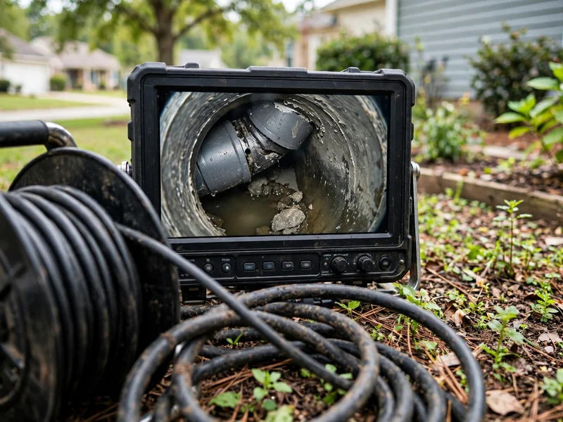combo sewer camera inspection in greenbrook 38671