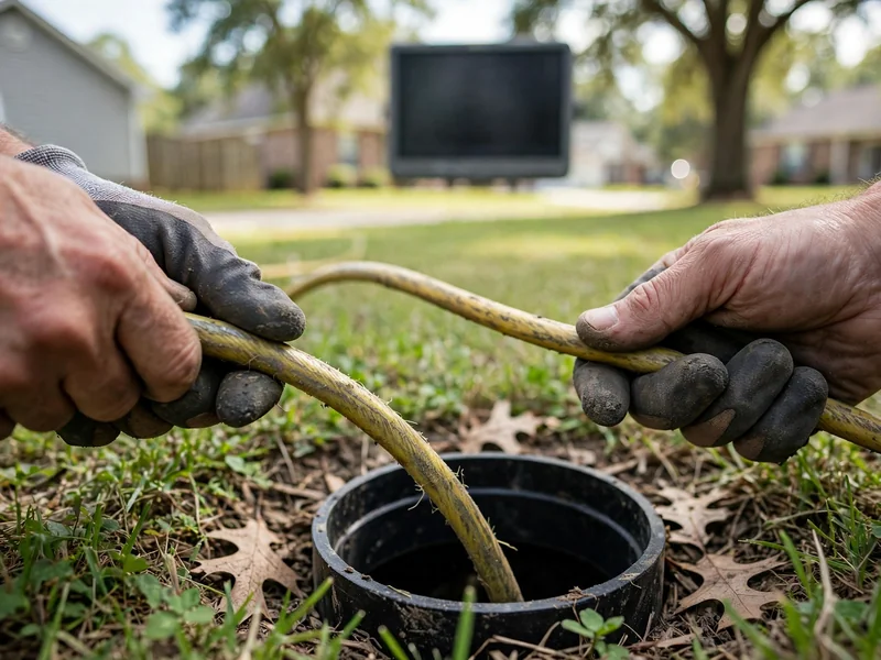 combo sewer camera inspection in lakes of nicholas 38672