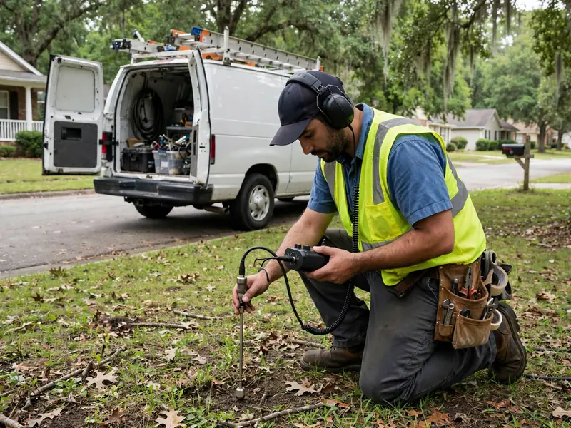 combo sewer leak detection in cherry tree park 38672