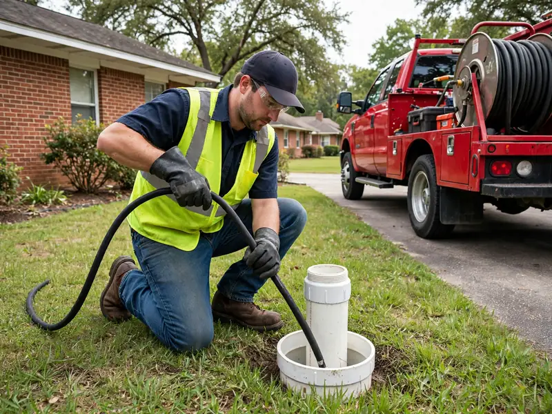 combo sewer line cleaning in brentwood estates 38671