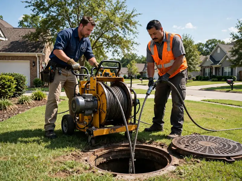 combo sewer line cleaning in greenbrook 38671