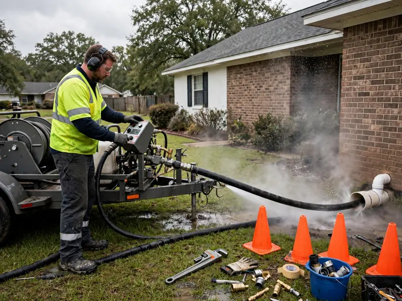 combo sewer line cleaning in pinewood 38672