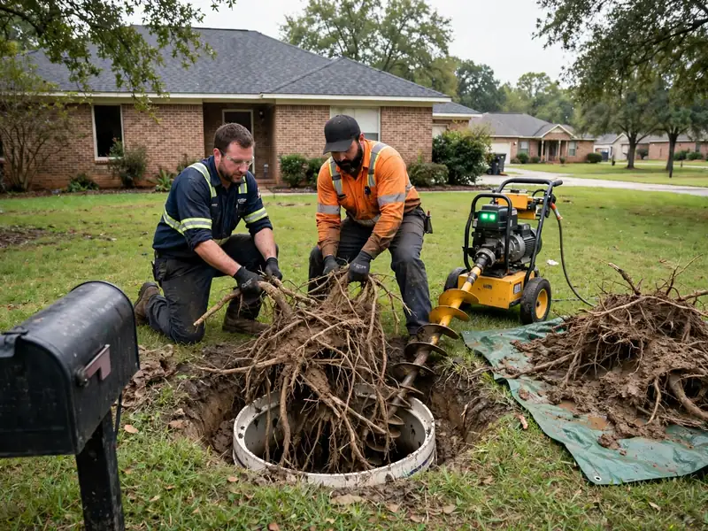 combo sewer line cleaning in rasco farms 38671