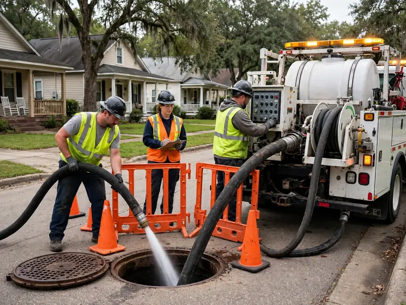 combo sewer line cleaning in robinson crossing 38672