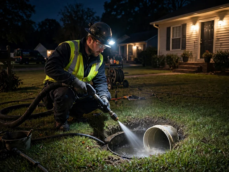 combo sewer line cleaning in silo square 38672