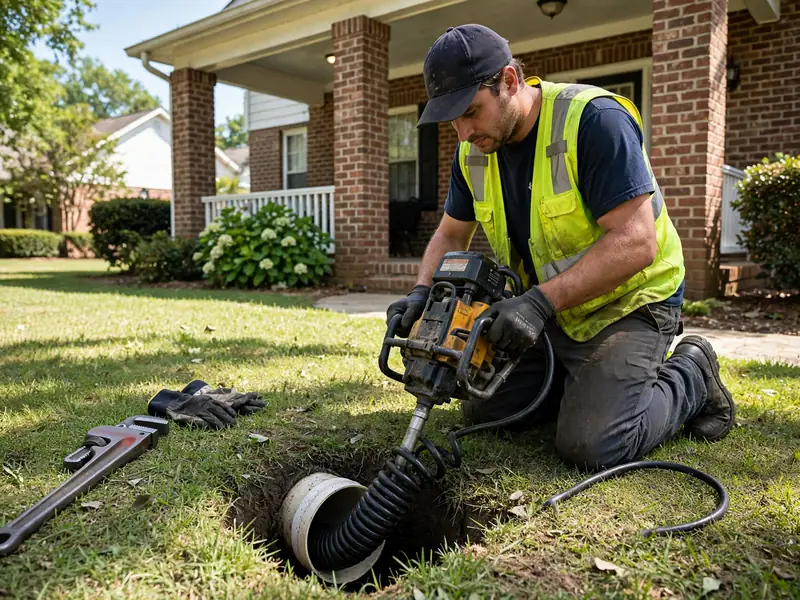combo sewer line cleaning in southcrest 38671